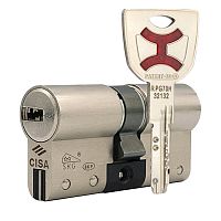 Циліндр CISA AP4 S (модульний) 80 (35*45) нікель матовий 3 ключі